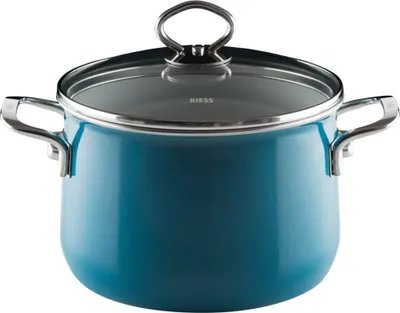 Productafbeelding van Riess Aquamarin pot met deksel 6,5l 24cm R0705010