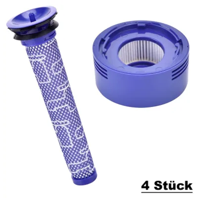 Produktbild von 4x Hepa Ersatz Filter für Dyson V7 V8 Serie Animal Absolute Motorhead Zubehör