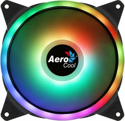 Obrázek produktu pro Aerocool Duo 14, Ventilátor, 14 cm, 1000 ot/min, Černá