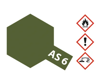 Produktbild von AS-6 Braunoliv matt (USAAF) - 100ml Farbspray Flug Modelle Tamiya 300086506