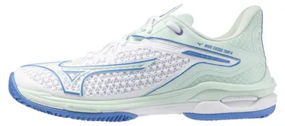 Productafbeelding van Mizuno Wave Exceed Tour 6 Cc - wit/frontier blauw/bay, maat: 8