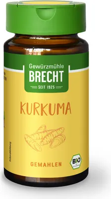 Obrázok produktu pre Mlynček na korenie Brecht Kurkuma mletá, 42g