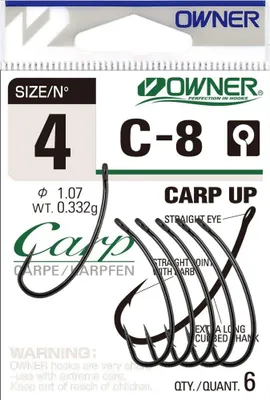 Obrázok produktu pre Owner Háčiky C-8 4 - 6ks
