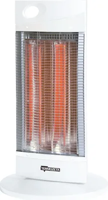 Produktbild von Termozeta TZR11 Elektrischer Heizstrahler Carbon, oszillierend, 900 W, weiß, mit Kippschutz