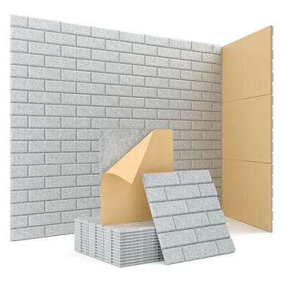 Produktbild von 12 Stück Akustikschaumstoff Akustikschaum Matten 30 x 30 cm | Schalldämmmatten zur effektiven Akustik | Schalldämmung Wand, Podcasts, Studio | Schaums