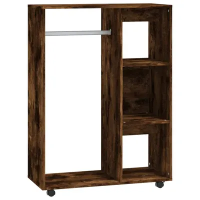 Obrázek produktu pro Šatní skříň kouřový dub 80 x 40 x 110 cm kompozitní dřevo