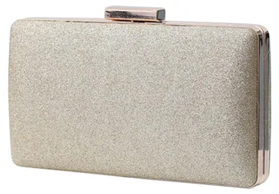 Productafbeelding van CORIOS Damen clutch, avondtasje met pailletten, clutch met ketting, glinsterend