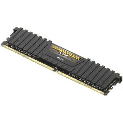 Zdjęcie produktu dla Corsair Vengeance LPX 8GB DDR4-2666, 8 GB, 1 x 8 GB, DDR4, 2666 MHz, 288-pin DIMM, Czarny