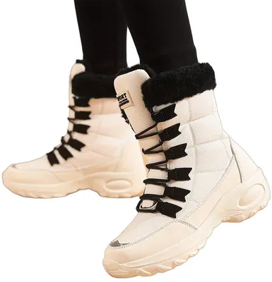 Productafbeelding van Currero Snowboots Dames Abrikoos 39