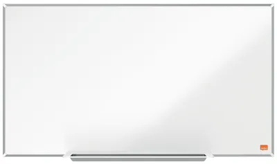 Image de nobo® 1915254 Tableau blanc Impression Pro NanoClean™ 89 x 50 cm laqué blanc