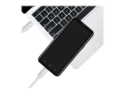 Zdjęcie produktu dla LogiLink CU0130, 0,5 m, USB C, USB C, USB 3.2 Gen 2 (3.1 Gen 2), 10 Gbit/s, Biały