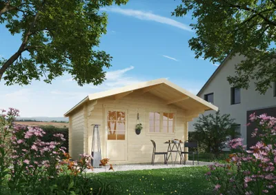 Produktbild von Gartenhaus Madison I 3,80x2,80 m - inklusive langlebigem EPDM-Dach