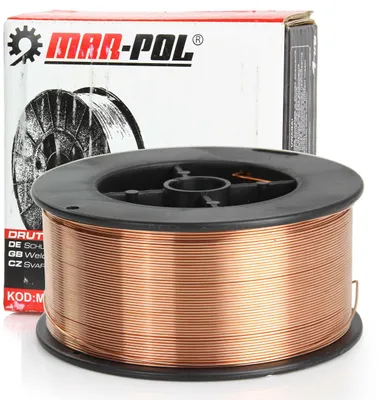 Produktbild von KUPFERSCHWEIßDRAHT FÜR MIG/MAG-MIG-MASCHINE 0,8 mm 1 kg MAR-POL