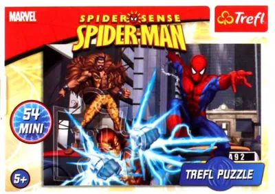 Produktbild von Puzzle 54 mini Spiderman 3 TREFL