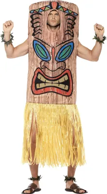 Produktbild von Smiffys Kostüm Hawaiian Tiki Totem Fasching/Karneval