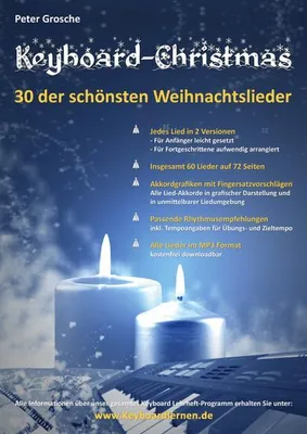 Produktbild von Keyboard-Christmas - 30 Weihnachtslieder für Keyboard