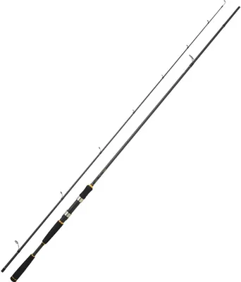 A fishing rod is shown against a white background.