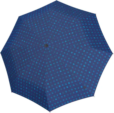 Image de Knirps parapluie de poche parapluie A.050 Medium Manual Pinta Aqua blanc multicolore