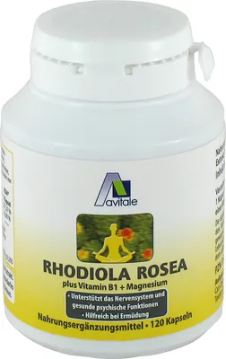 Obrázok produktu pre Rhodiola Rosea 200 mg Vegi Capsules 120 kapsúl