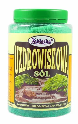 Zdjęcie produktu dla Zabłocka sól do kąpieli, jodowo-bromowa, do kąpieli, 1,2kg