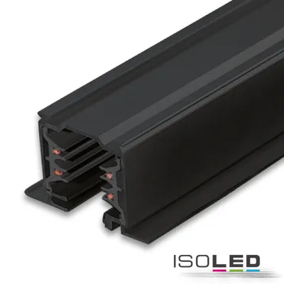 Produktbild von 3-Phasen Einbau Stromschiene 2m Schwarz