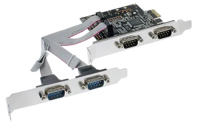 Obrázok produktu pre InLine 76623C, Pcie, Moschip MCS9904CV-AA, 1,85 mm, 111 g, 144 mm, 177 mm