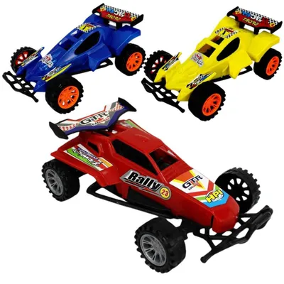 Produktbild von 3er Set Spiele Rennauto ca. 20 cm mit Friktion