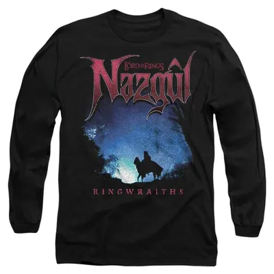 Imagen del producto de Camiseta para hombre/mujer, diseño uni, "Los Nazgûl, los Espectros del Anillo" de El Señor de los Anillos, manga larga, modelo TV42013 (talla XL), color