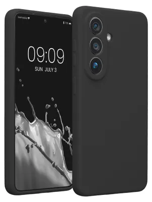 Produktbild von kwmobile Silikon Case für Samsung Galaxy S26 Hülle - Soft gummierte Handyhülle, Schutzhülle Cover in Dunkelgrau