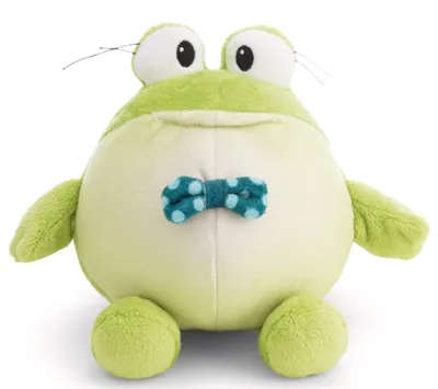 Image de NICI - Grenouille en peluche Frowin, vert, 18 cm