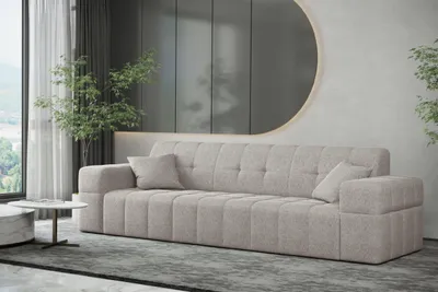 Zdjęcie produktu dla Sofa trzyosobowa NIMES tkanina Verita beżowy