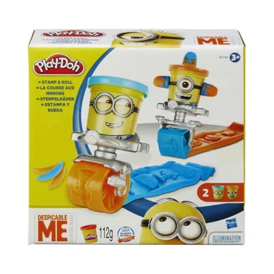 Produktbild von Hasbro Play-Doh Minions Stempelräder