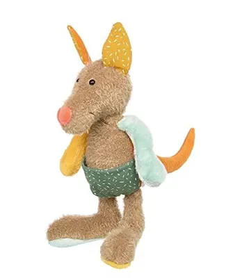 Zdjęcie produktu dla Sigikid przytulanka kangur patchwork żółty 29 cm