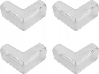Image de Protège-coins en silicone protection transparente 4pcs
