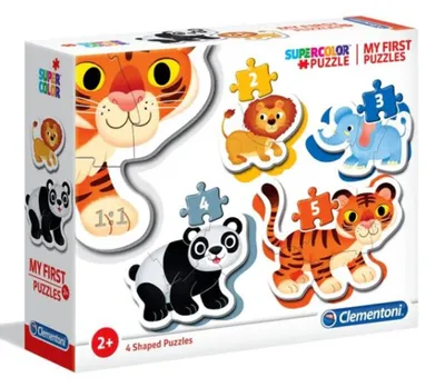 Zdjęcie produktu dla Moje Pierwsze Puzzle Wild animals