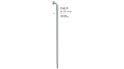 Produktbild von Sapim Speiche d-light Speiche d-loght Edelstahl db 2x1,65x272mm b