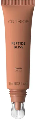 Obrázok produktu pre CATRICE Peptide Bliss Glossy Lip Balm, Balzam na pery, Hnedá, Ženy, Univerzálna pleť, Vyhladenie, 040 - Toffee Touched