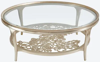 Produktbild von Runder Design Couchtisch  Designertisch Wohnzimmer Moderner Beistelltisch  Neu