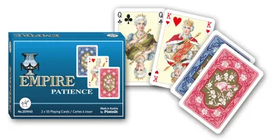 Immagine prodotto di Piatnik, set di due anelli, solitario, Impero