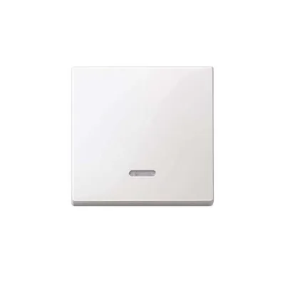 Produktbild von Merten Wippe m.Kontrollfenster 436019 polarweiß glänzend System M