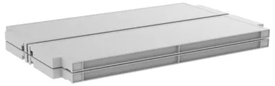 Immagine prodotto di Terry Kit 4 Ripiani Rolling Space in Resina Grigia - 550x168 mm