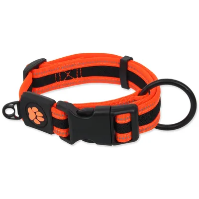 Obrázek produktu pro Obojek DOG Fluffy oranžový L 1 ks