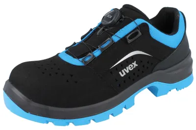 Image de uvex 9558244 unisex S1P Sicherheitsschuhe 2 xenova BOA 95582 schwarz Größe 44