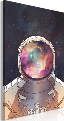 Produktbild von Vlies Leinwandbild - Star Explorer (1 Part) Vertical 20x30 cm Menschen h-C-0240-b-a