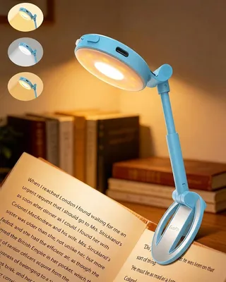 Productafbeelding van Leeslamp met Boekklem Bed Boeklamp: 18 LED Oplaadbaar met Timer en Dimbaar