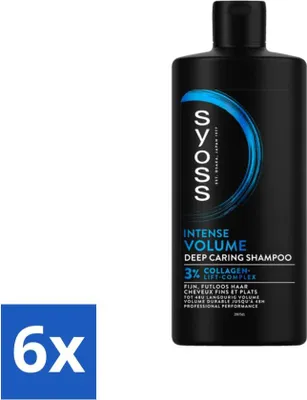 Image de SYOSS - Volume 440 ml - Shampooing - Pour plus de volume - 440 ml - Pack avantage - 6 pièces