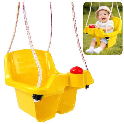 Image de Balançoire seau jaune pour enfants 5237