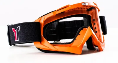 Produktbild von RK-652 Kinder Crosshelm Endurohelm Motorradhelm Roller Quad Helm Kinderhelm Achtung Crossbrille Orange alle Größen