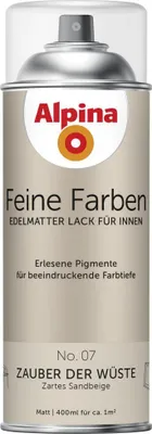 Produktbild von Alpina Feine Farben Sprühlack Zauber der Wüste zartes sandbeige 400 ml