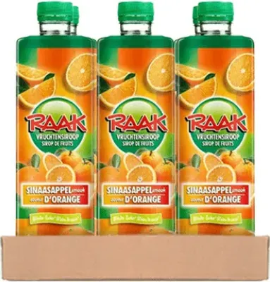 Produktbild von Raak Fruchtsirup Orange - 6x 750ml